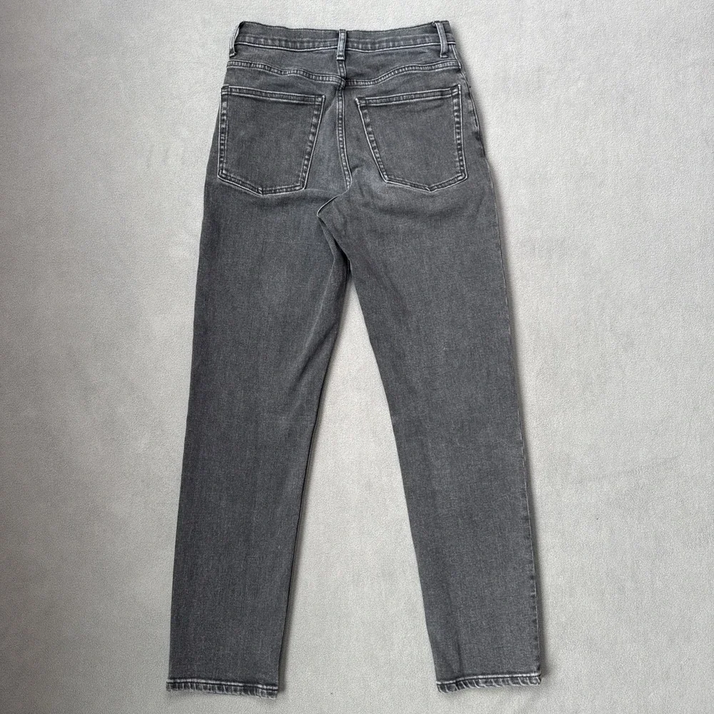 Everlane The Cheeky Jean Womens‎ 27 Black Slim Straight High Rise Classic Denim